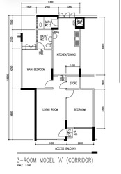 Blk 259 Tampines Street 21 (Tampines), HDB 3 Rooms #556270251